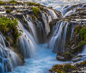 Wodospad, Bruarfoss, Islandia