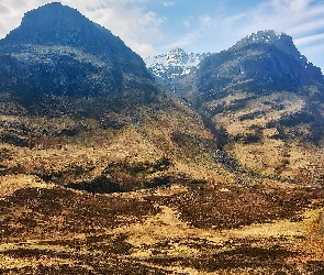 Szkocja, Glencoe, Góry, Dolina