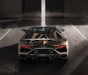 Lamborghini Aventador SVJ, Tył