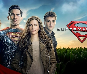 Superman i Lois, Tyler Hoechlin, Serial, Alex Garfin, Aktorka, Aktor, Bitsie Tulloch, Jordan Elsass