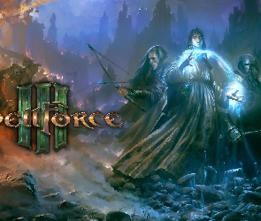 SpellForce 3 Reforced, Mag, Gra, Łucznik, Walka, Postacie, Plakat, Rycerze