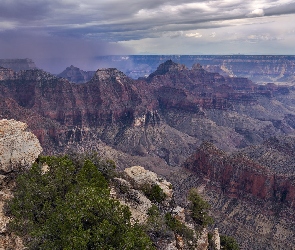 Park Narodowy Wielkiego Kanionu, Skały, Grand Canyon, Wielki Kanion Kolorado, Stany Zjednoczone