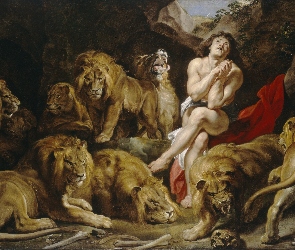 Lwy, Daniel, Malarstwo, Peter Paul Rubens