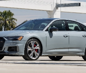 Audi S6, Sedan, Popielate