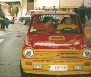 Wyścig, Autobianchi A112, Czerwony, Żółty