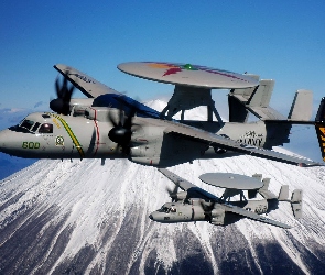 Grumman E-2 Hawkeye, Radar