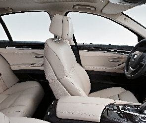 Skóry, Białe, Wnętrze, BMW F10