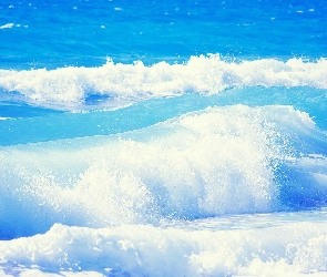 Fale, Błękit, Morze