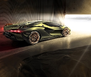 Lamborghini Sian, 3D