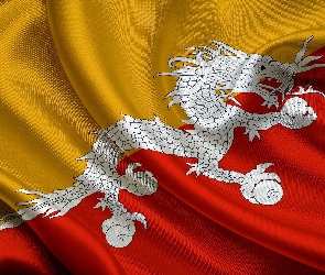 Bhutan, Flaga, Państwo
